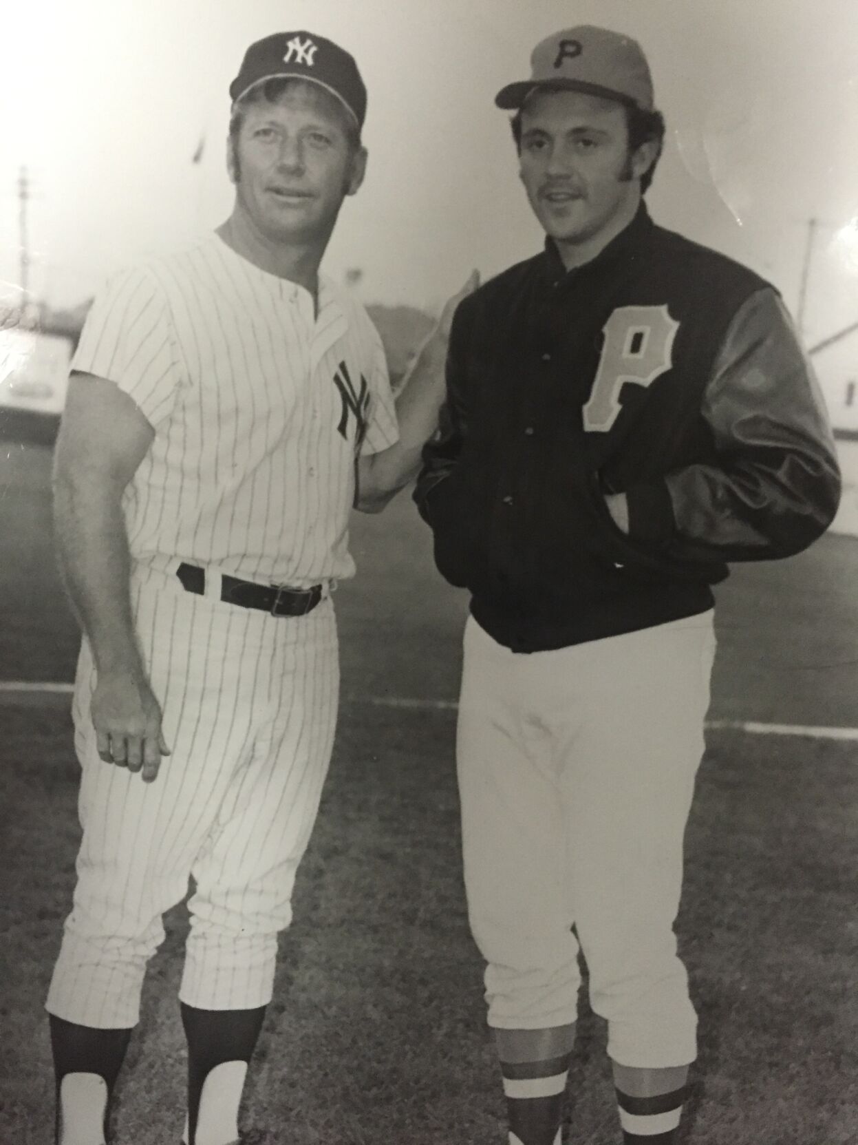 Alvin Sells and Mickey Mantle